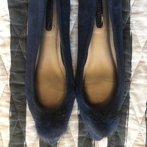 Navy Blue Flats